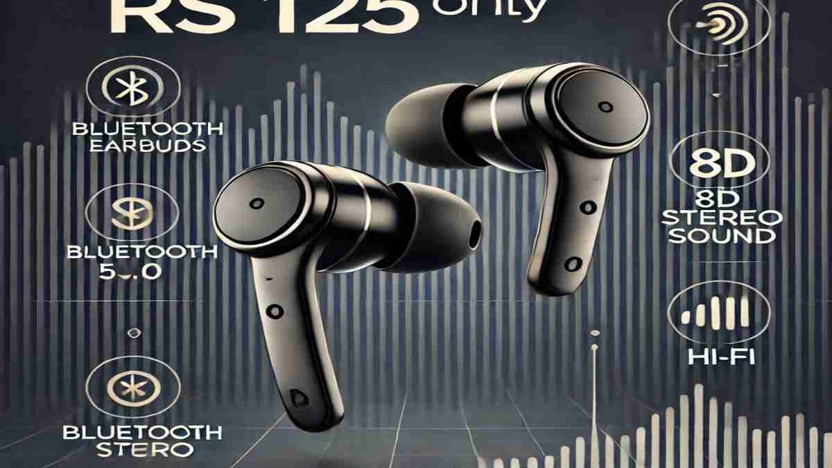 Rs 125 Only Wireless Earbuds, Bluetooth 5.0 8d Stereo Sound Hi-Fi Thesparkshop.In