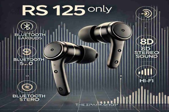 Rs 125 Only Wireless Earbuds, Bluetooth 5.0 8d Stereo Sound Hi-Fi Thesparkshop.In