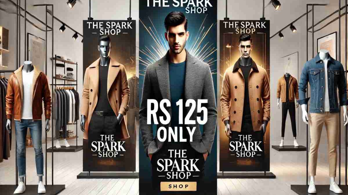 RS 125 Only on TheSpark Shop Men Jackets – Affordable Style & Comfort